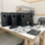 Axion scanner chassis and mechanical components ready for assembly