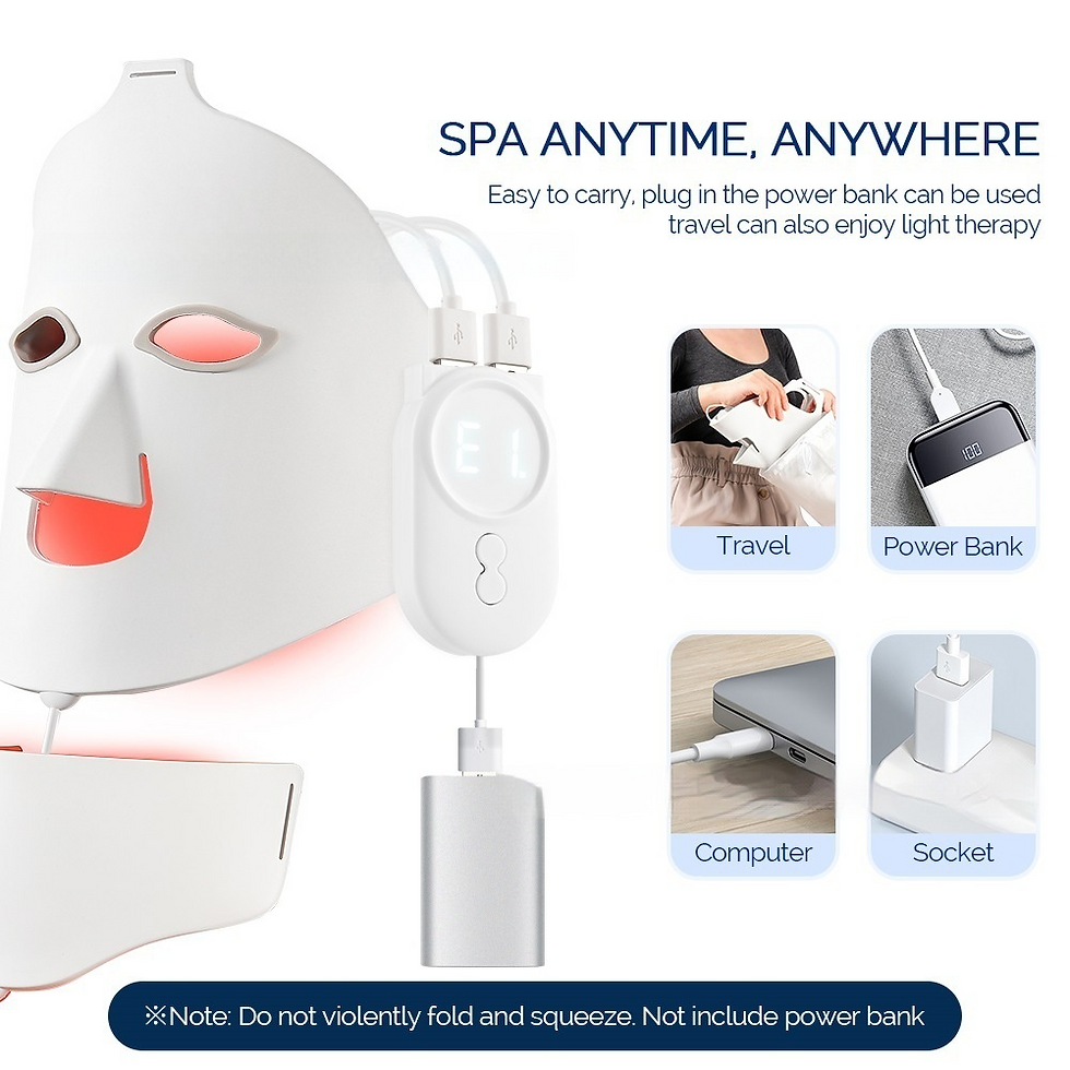 Thumbnail: 7-Color LED Silicone Face Mask – Skin Rejuvenation & Acne Treatment