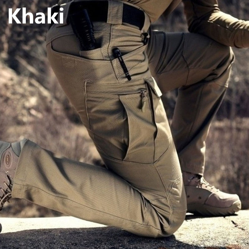Thumbnail: Men's Tactical Cargo Pants 6XL Plus Size Outdoor Casual Sports Pant Hiking Fishi