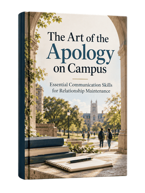 The Art of the Apology on Campus (Essential Communication Skills for Relationship Maintenance)
