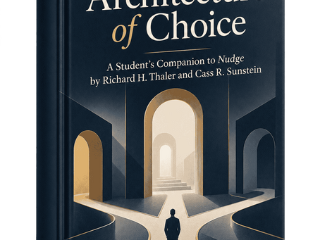 The Architecture of Choice (A Student's Companion to Nudge by Richard H. Thaler and Cass R. Sunstein)
