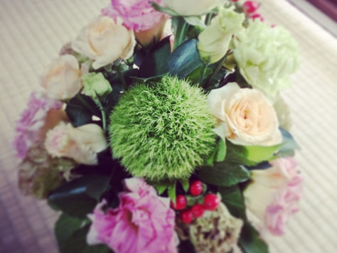 久しぶりのお花♪