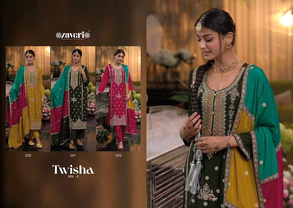 थंबनेल: TWISHA VOL-2 BY ZAVERI WOMAN BEAUTY