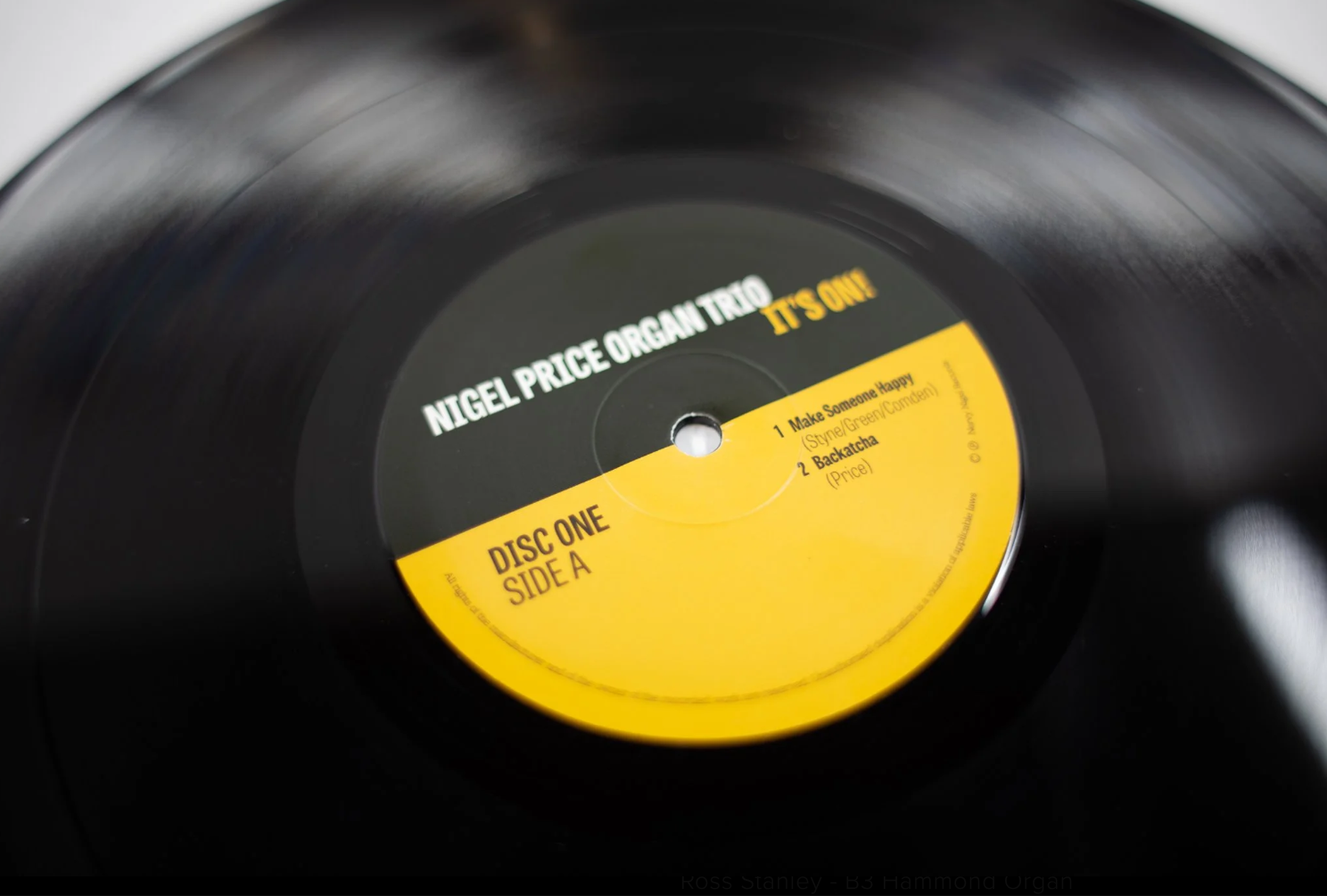 Nigel Price Organ Trio It's On