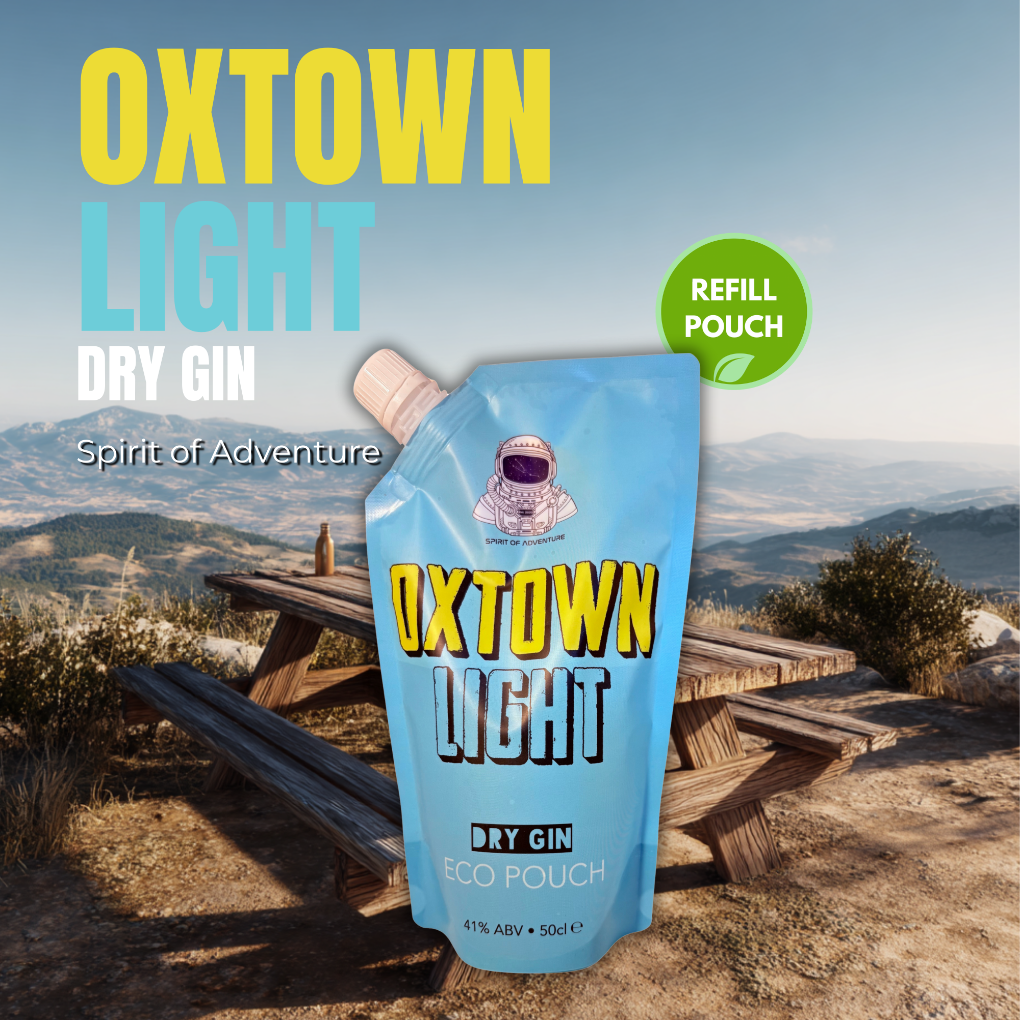 Oxtown Light Dry Gin Pouch