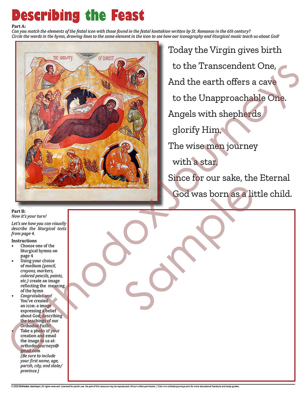 Thumbnail: December 25: Nativity of Our Lord Jesus Christ (OCA)