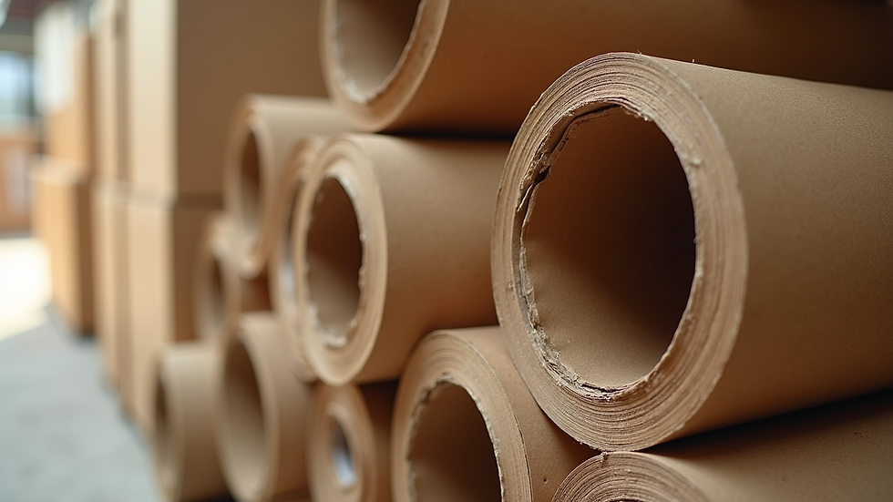 Rolos de Papelão: A Melhor Proteção para Construção