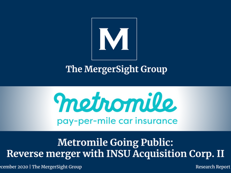 Metromile Going Public: Reverse merger with INSU Acquisition Corp. II