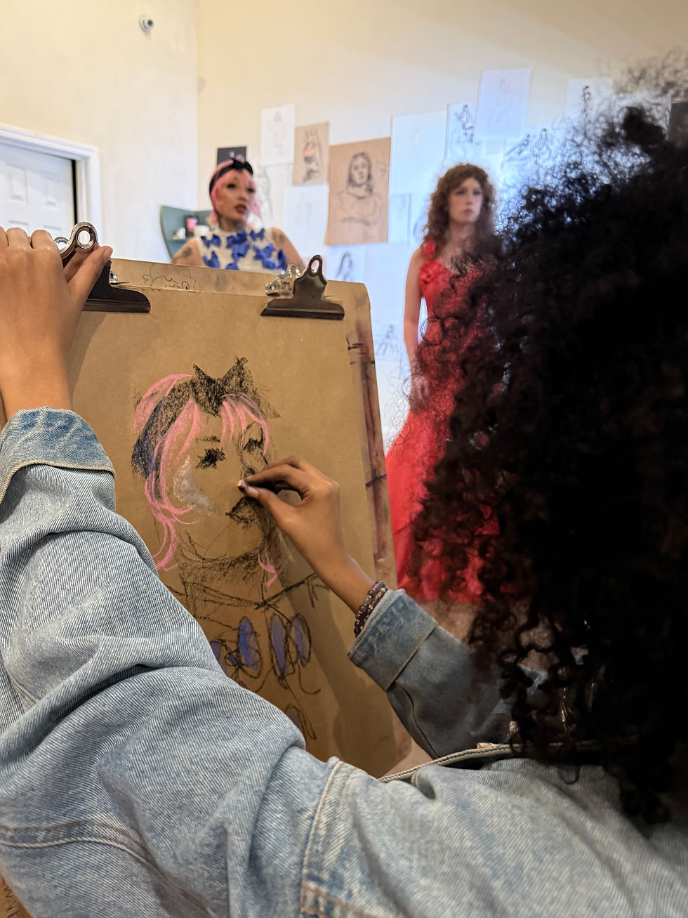 Feast + Figure: a Delicious Twist on Draw Nights