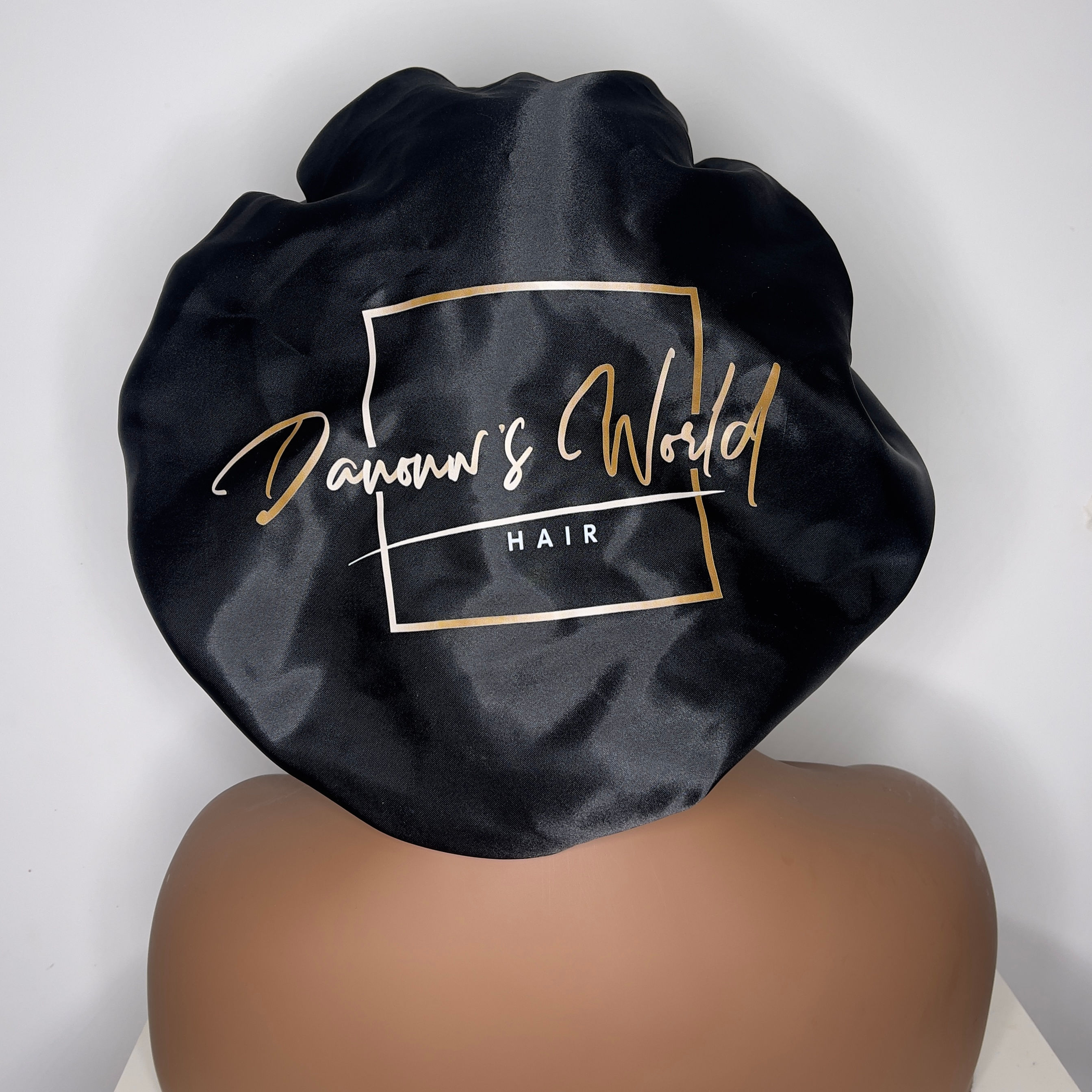 Bonnet de protection en satin
