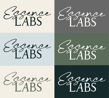 Essence Labs Logos in Color Palette Variations