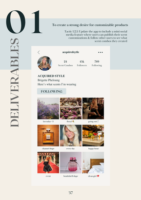 Objective 1 - Deliverable 4: Customization Page of App Mockup