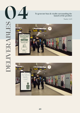 Objective 4- Deliverable 2: Guerrilla Marketing in Philadelphia Train Stations Mockups