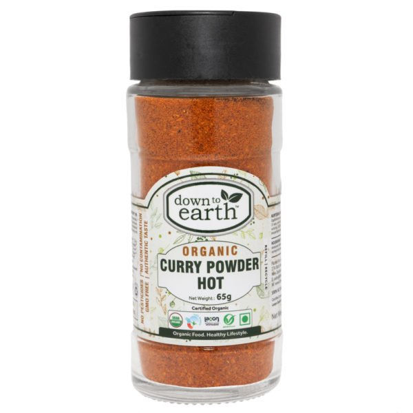 Curry Powder Hot Organic 65g