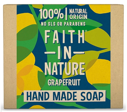 Faith in Nature Natural Handmade Soap -Grapefruit100gm