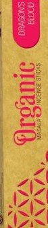 Incense Sticks Masala Incense Sticks Dragons Blood Organic 15g