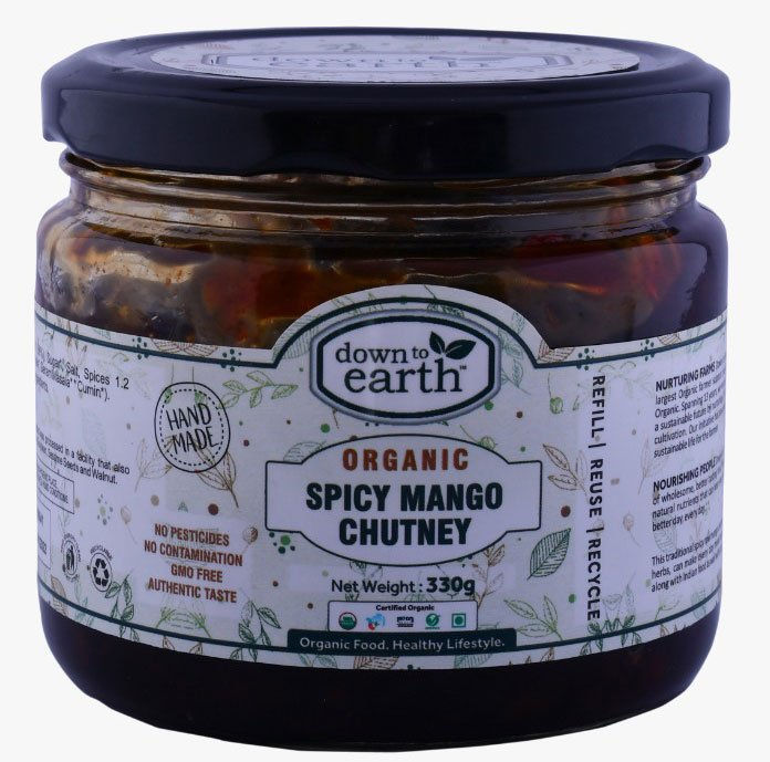 Chutney Spicy Mango Organic 200g