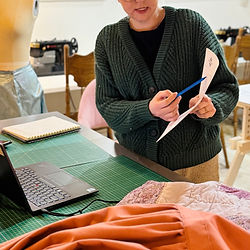 Sewing Instructor teaching