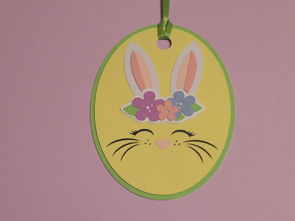 Thumbnail: Bunny Face Gift Tag