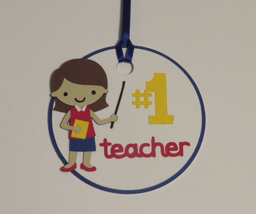 Thumbnail: #1 Teacher Appreciation Gift Tag