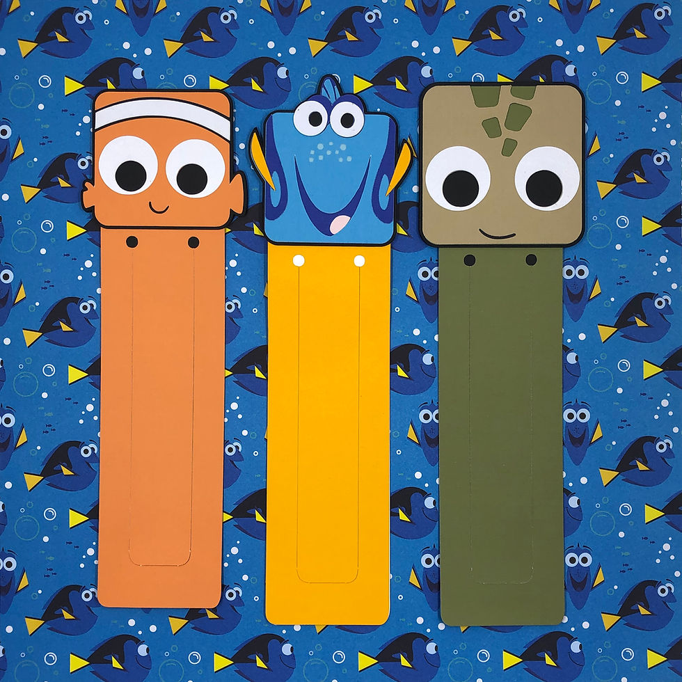 Thumbnail: Crush from Disney's Finding Nemo Bookmark