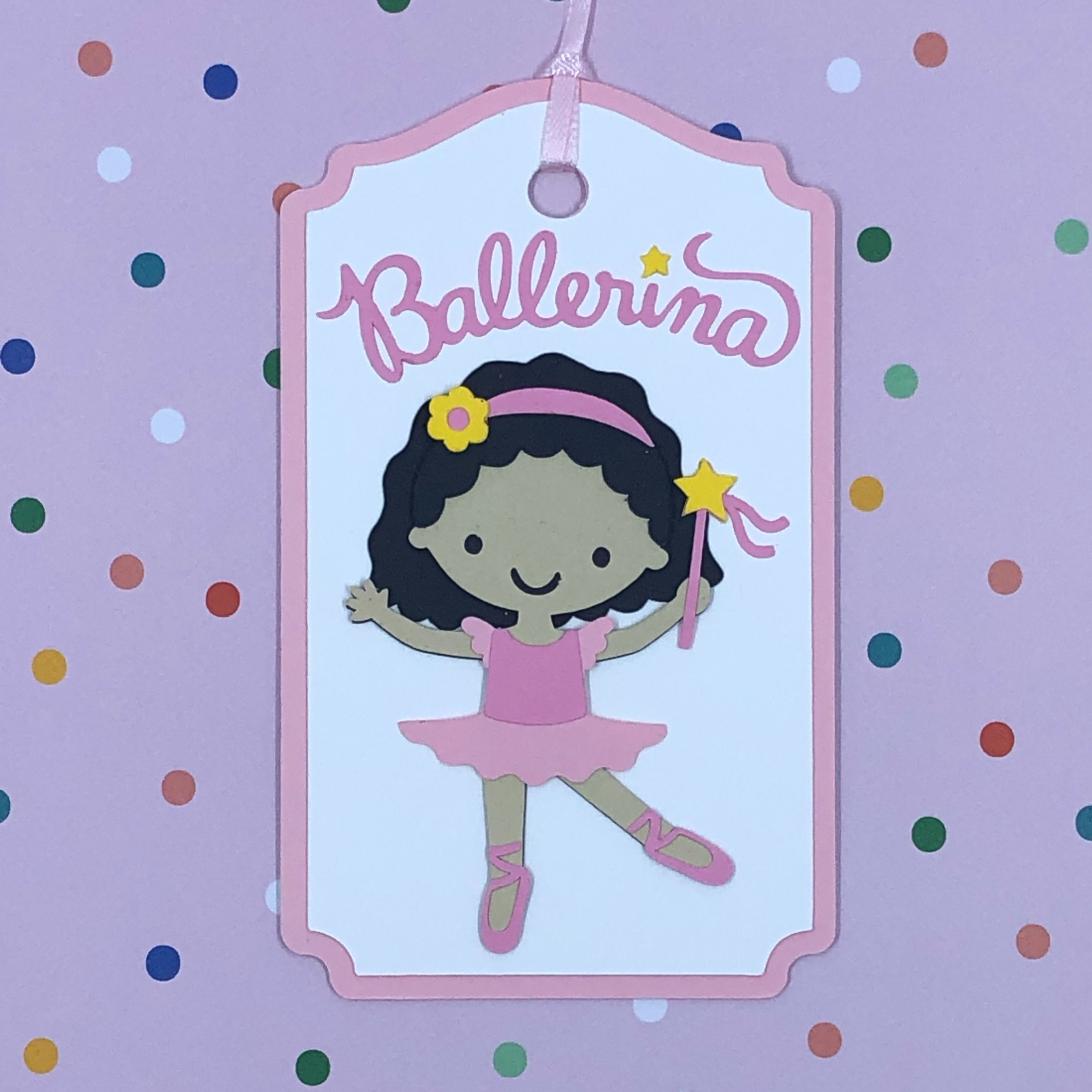 Beautiful Ballerina Gift Tag