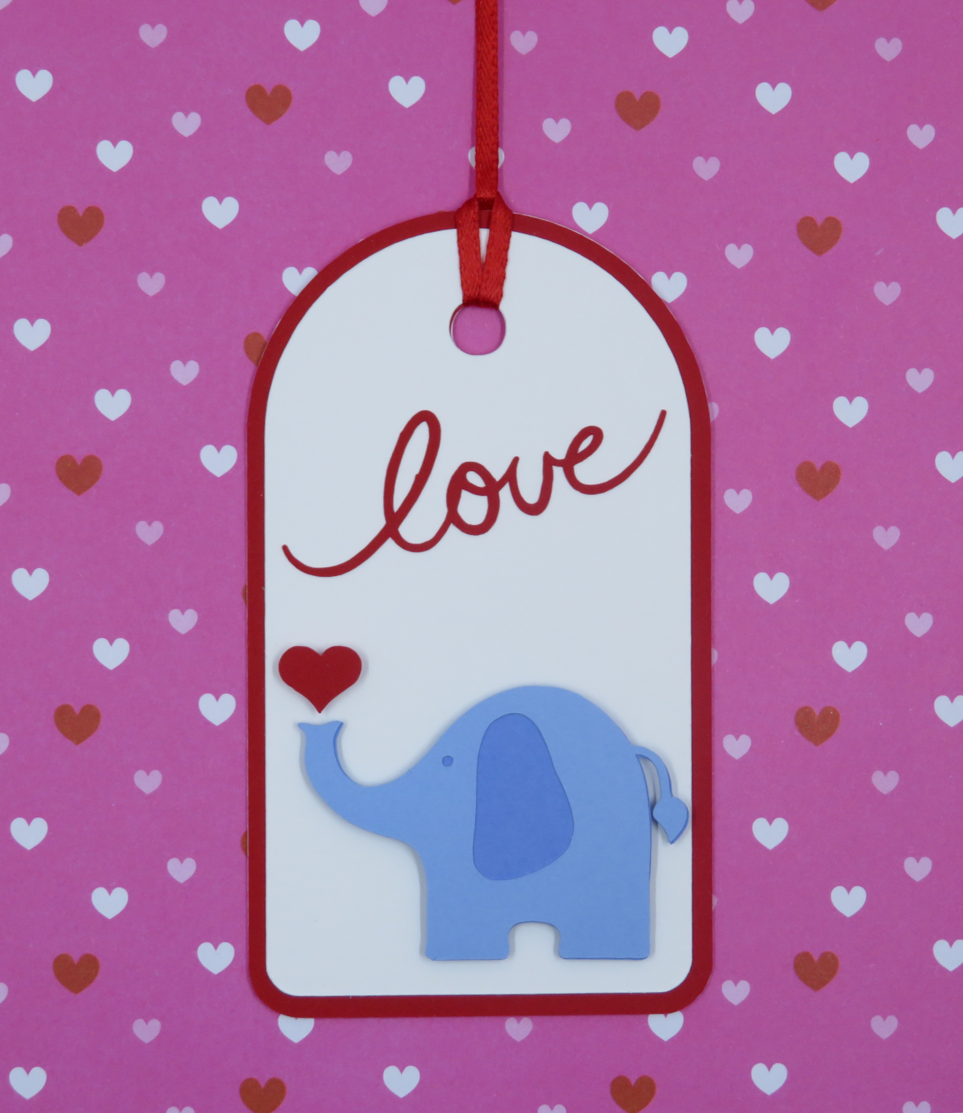 Elephant Love Gift Tag