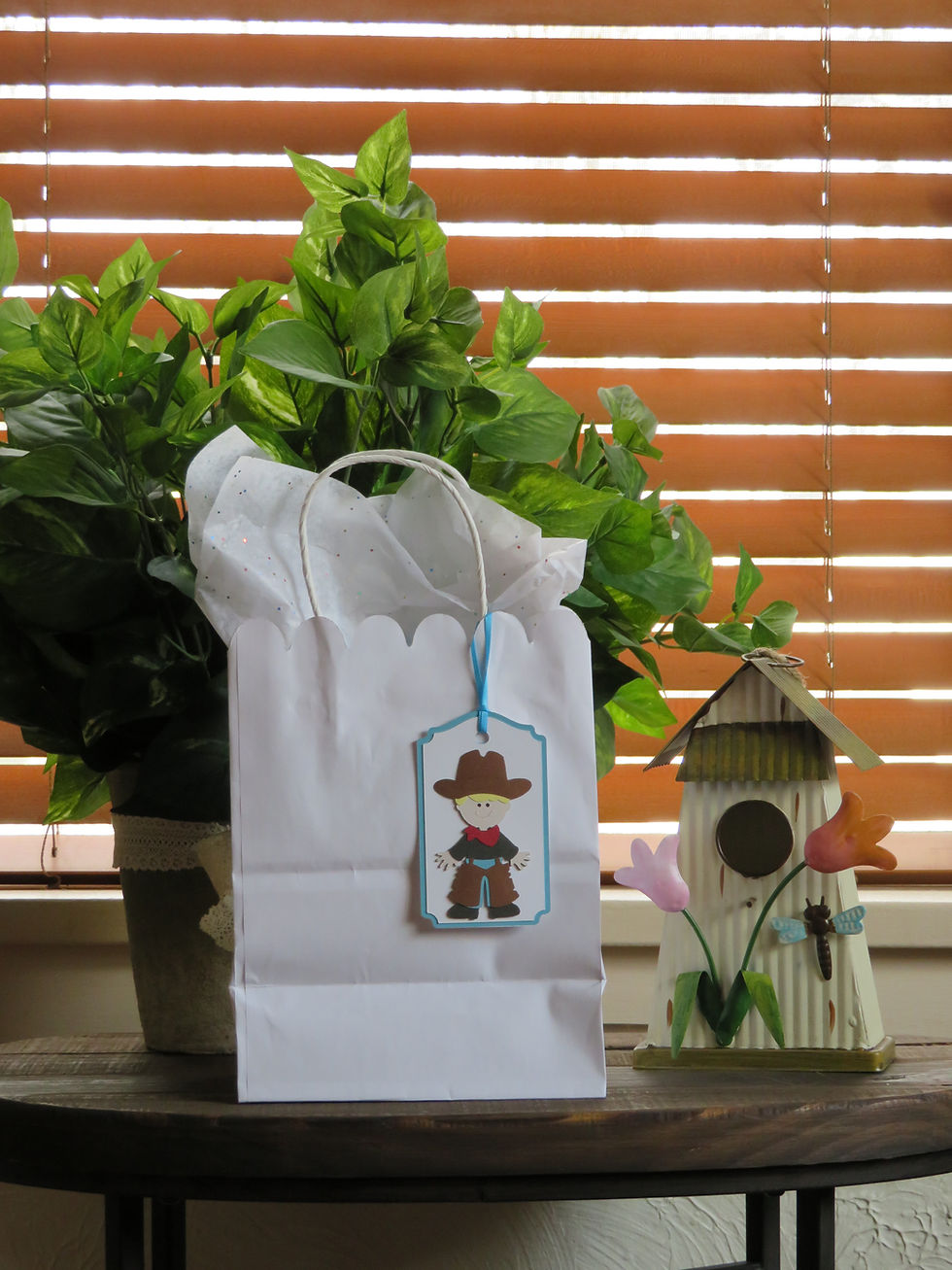 Thumbnail: Little Cowboy Gift Tag