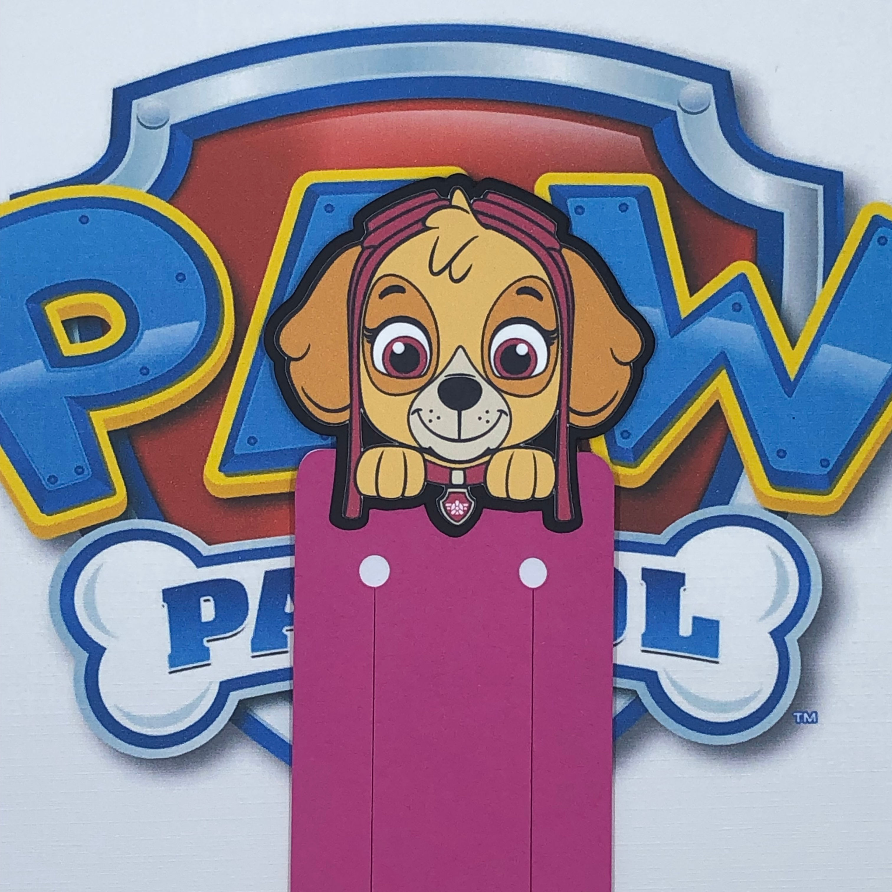 Skye from Paw Patrol Bookmark