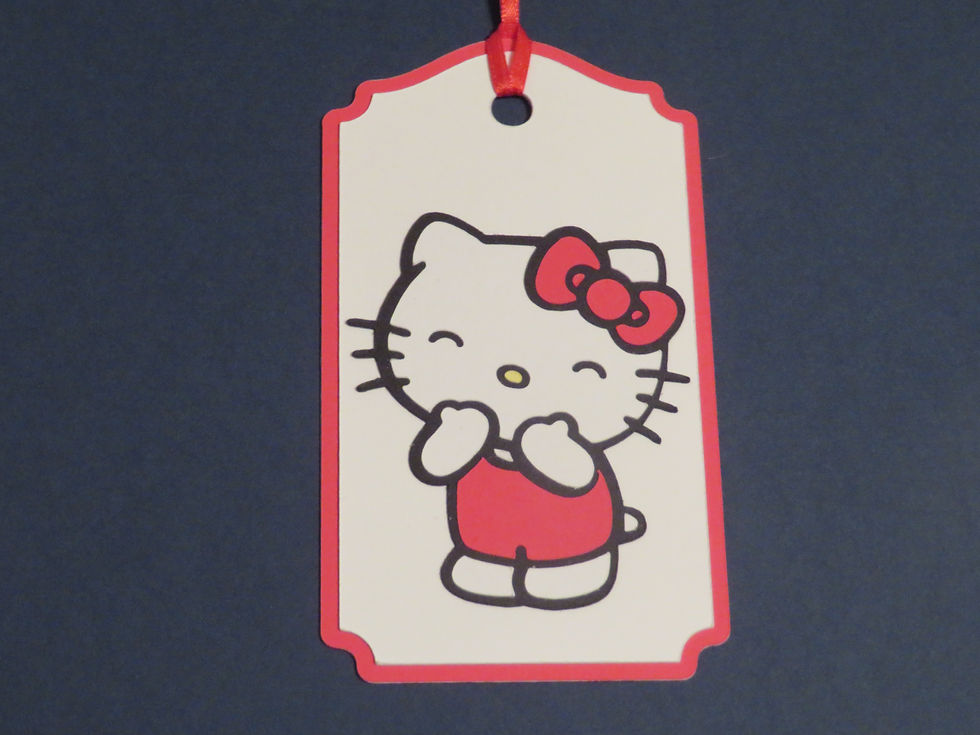 Thumbnail: Sanrio Hello Kitty Blowing Kisses Gift Tag