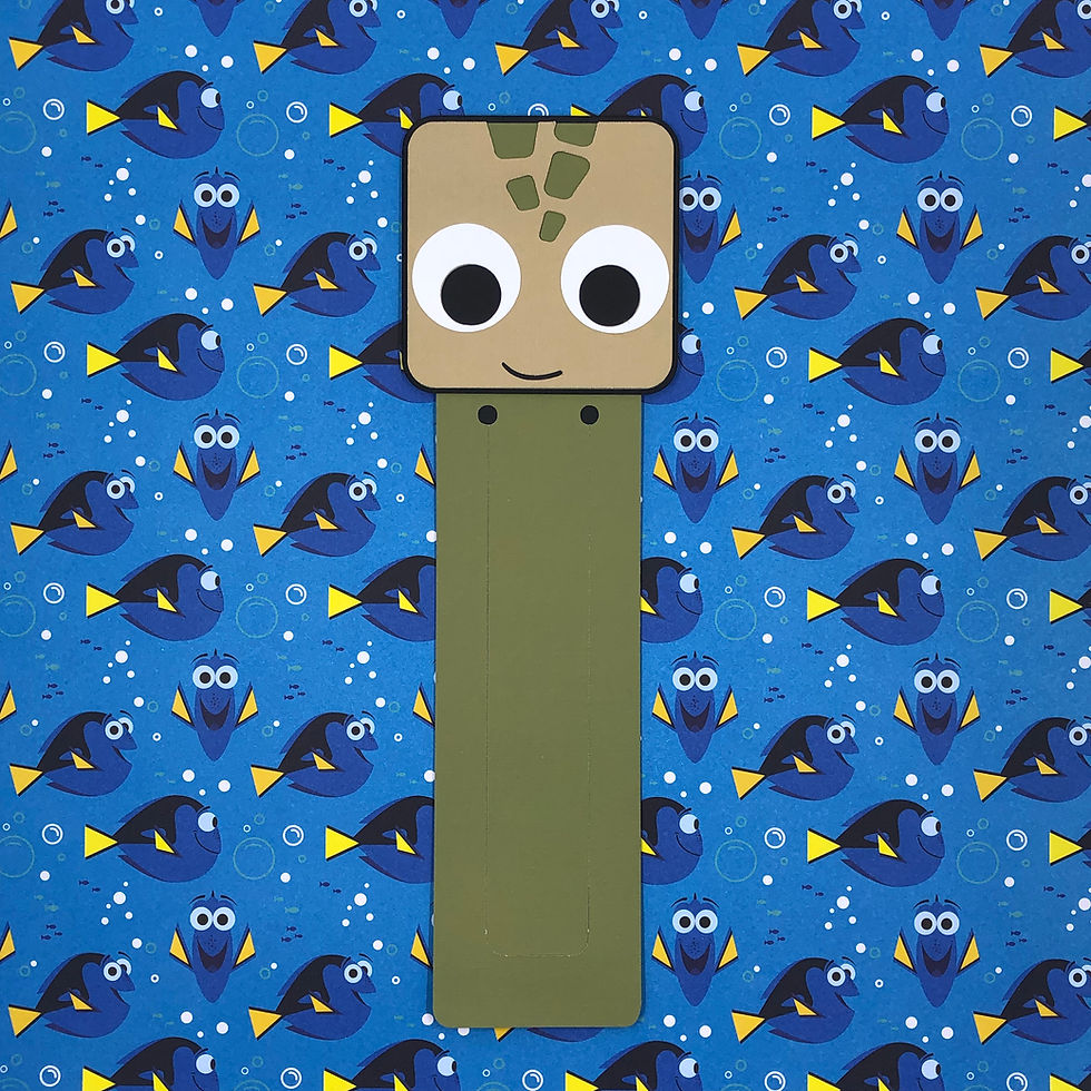 Thumbnail: Crush from Disney's Finding Nemo Bookmark