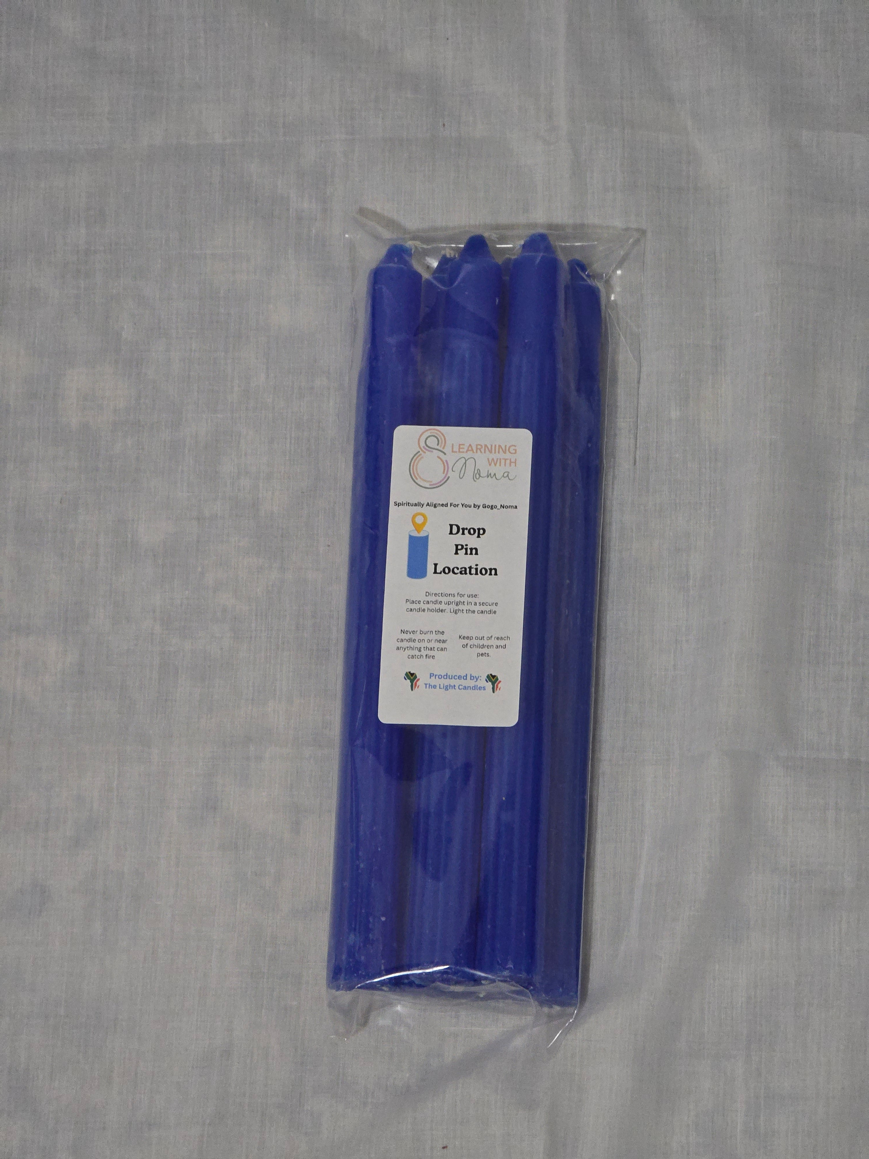 Dark Blue Candles Pack