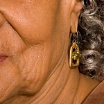 black womans mature skin
