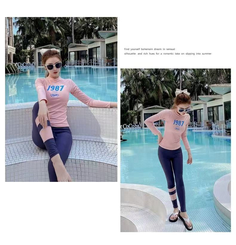Thumbnail: 4-Piece Active Pink Swimsuit Collection | Women's Swimwear NZ