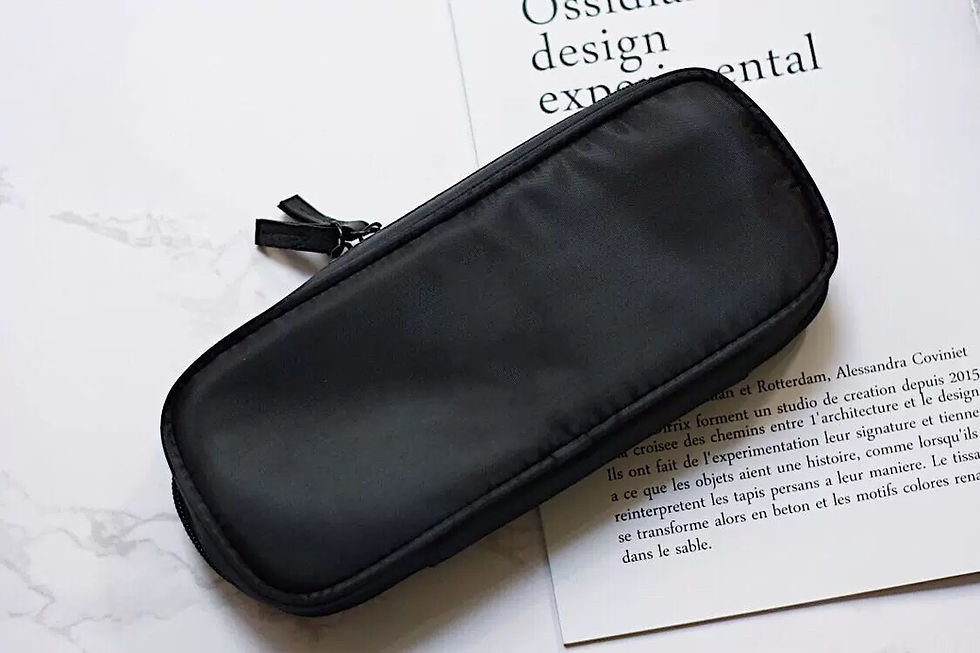 Thumbnail: Black Makeup Brush Storage Bag | Women's Bags