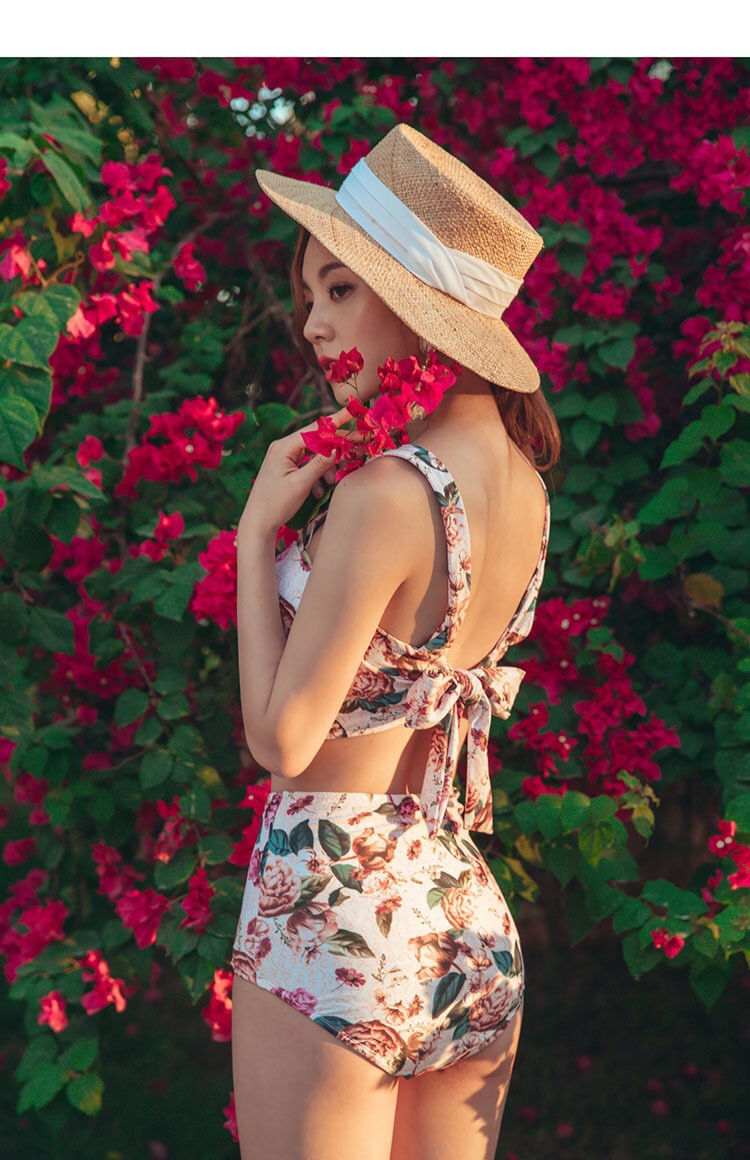 縮圖：Floral 2 Pieces Swimwear