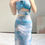 Thumbnail: Blue Skies Tie-Dye Beach Set: Effortless Style, Endless Versatility!