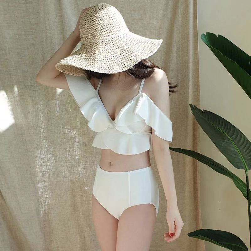 Thumbnail: Lily Lovely 2 PCs White Swimwear