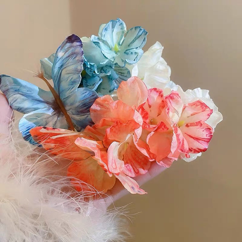 Thumbnail: Extra Large Butterfly & Flower Hair Clip