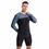Thumbnail: Stealth & Streamlined: Men's Zip-Front Swimsuit