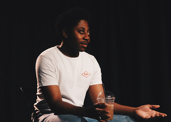 Reece Marshall performing, young man acting