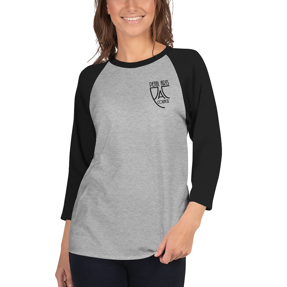 Thumbnail: PAC Embroidered 3/4 sleeve raglan shirt
