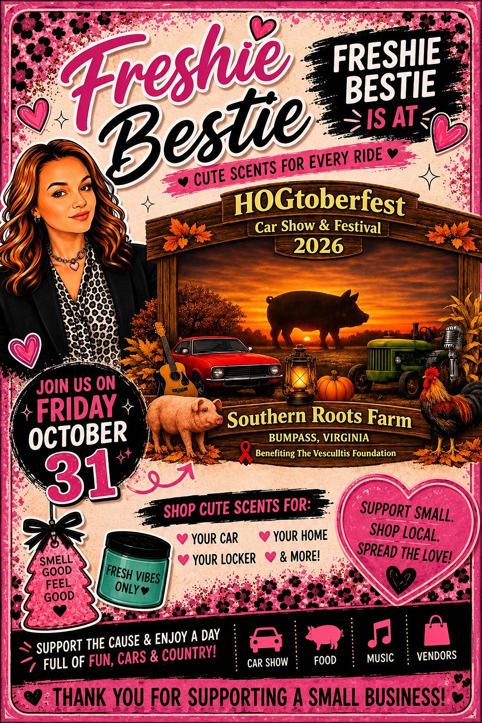 Freshie Bestie is at HOGtoberfest