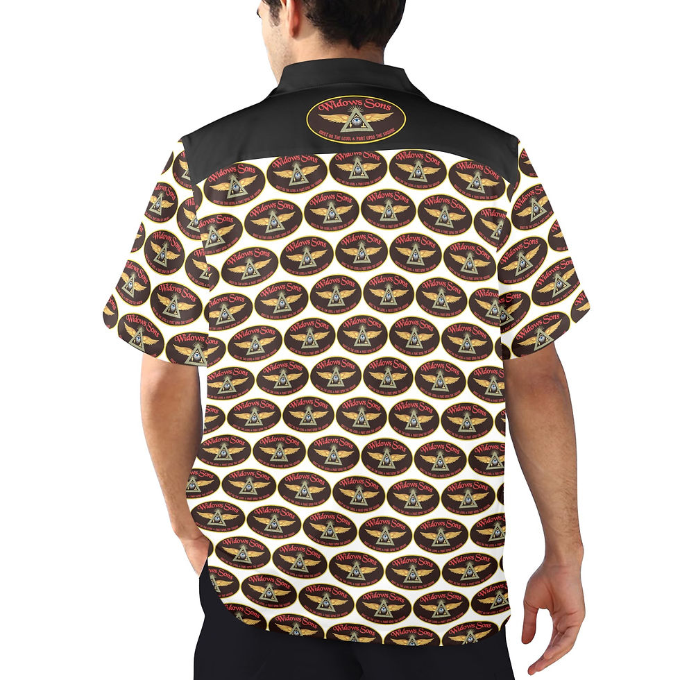 Thumbnail: ws hawaiian shirt 2 Men's All Over Print Hawaiian Shirt (Model T58)