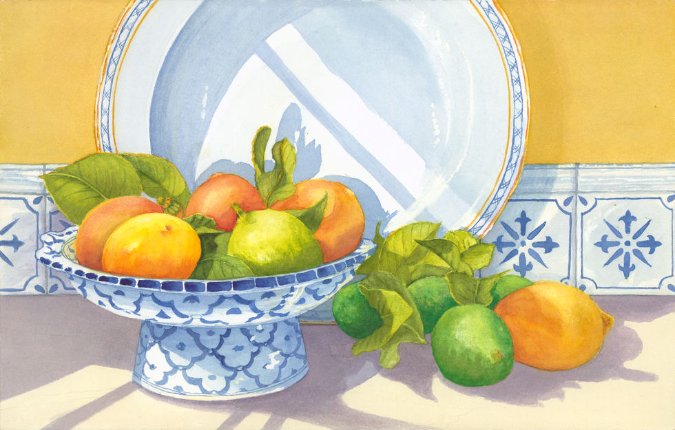 Monet Kitchen Tile Still Life
