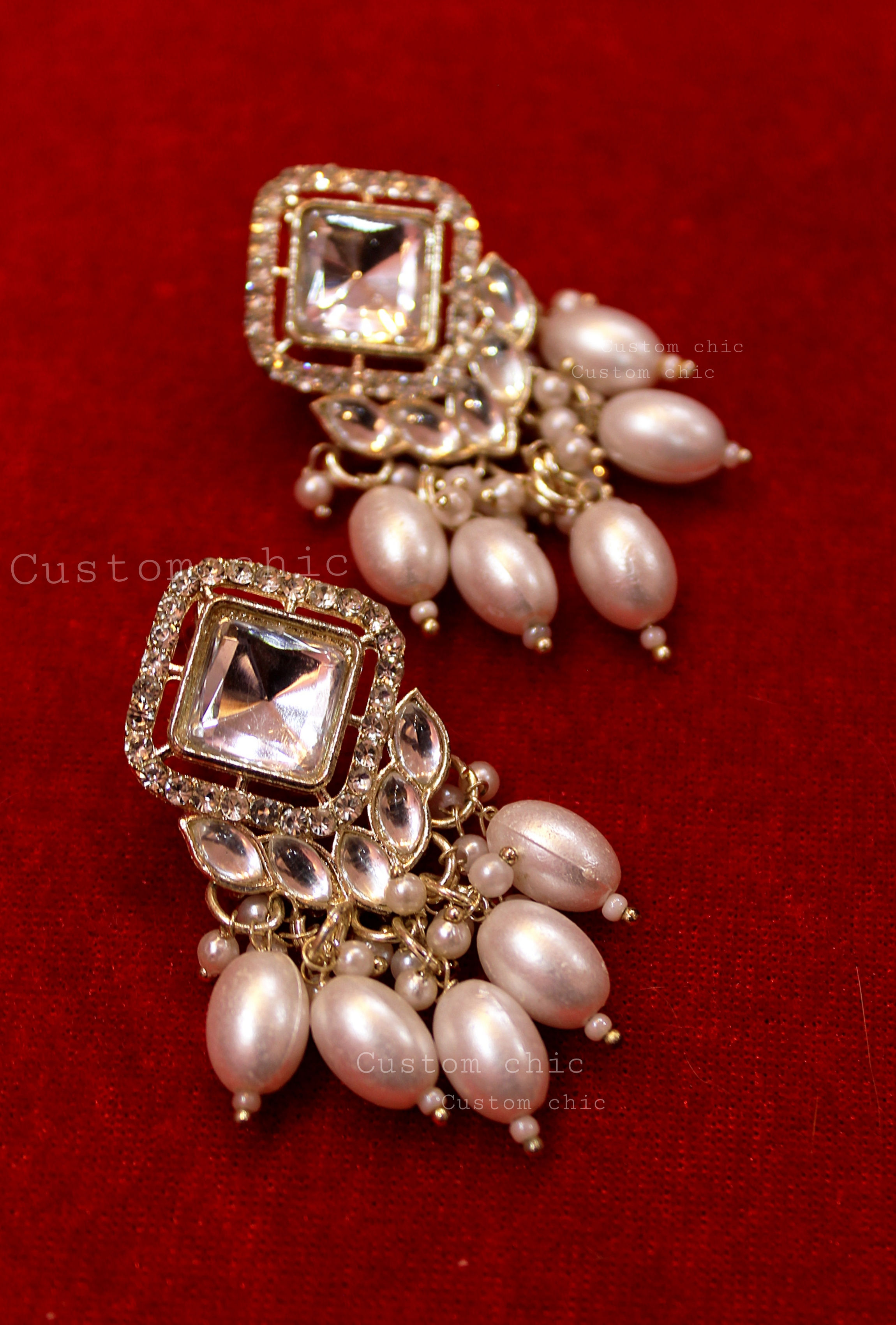 Premium Kundan Earrings