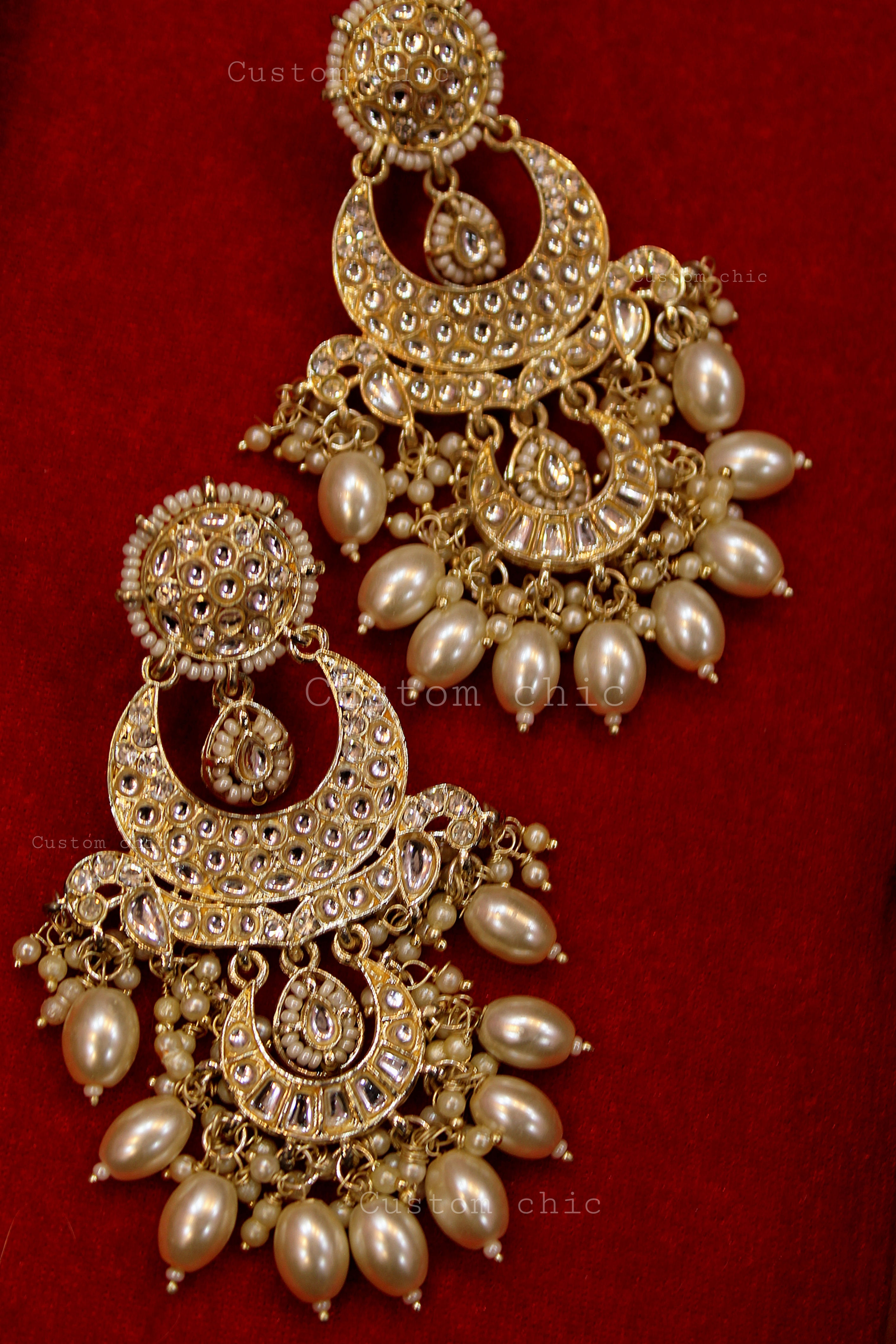 Premium Kundan Earrings
