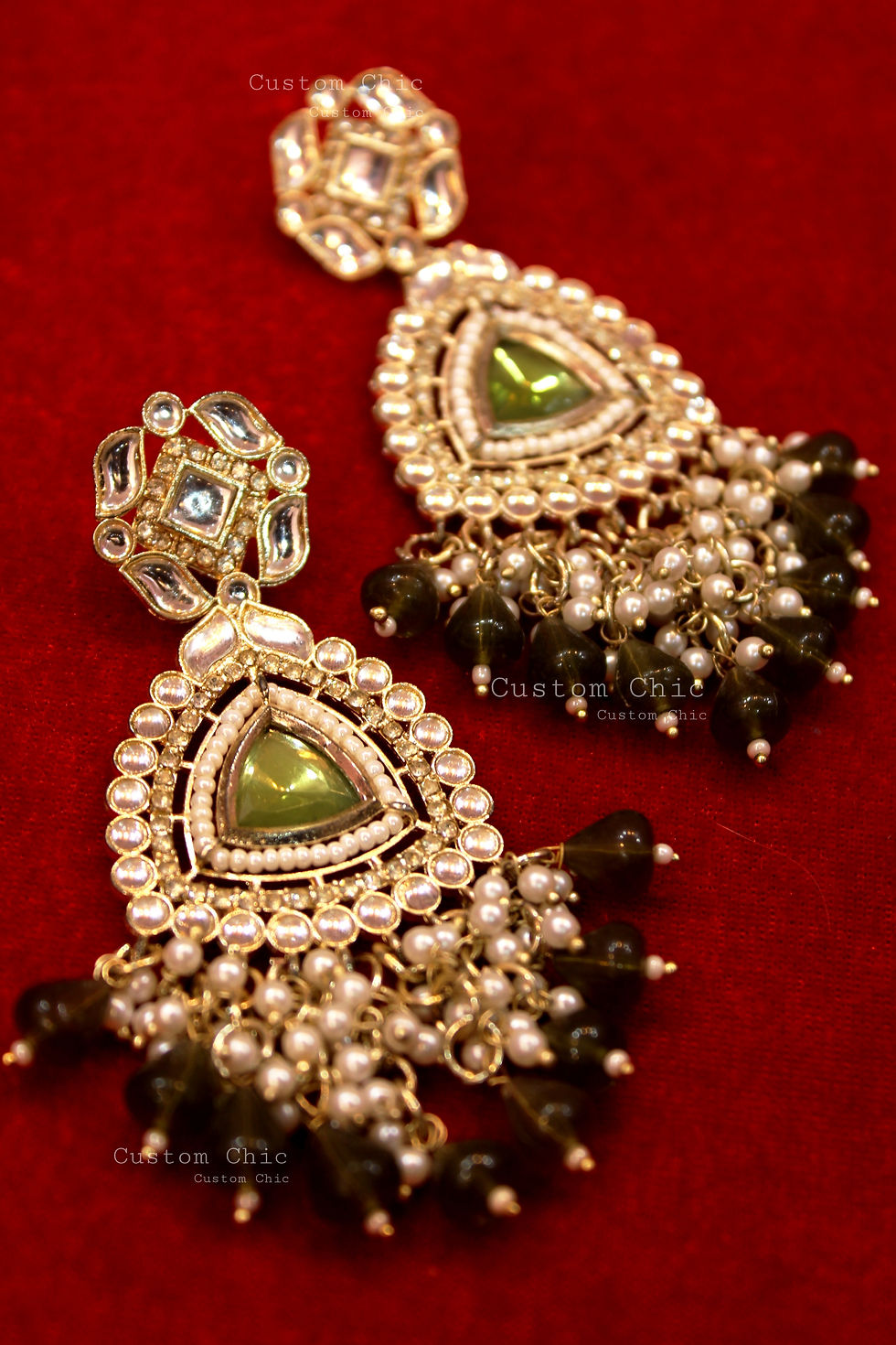Thumbnail: Premium Kundan Earrings 