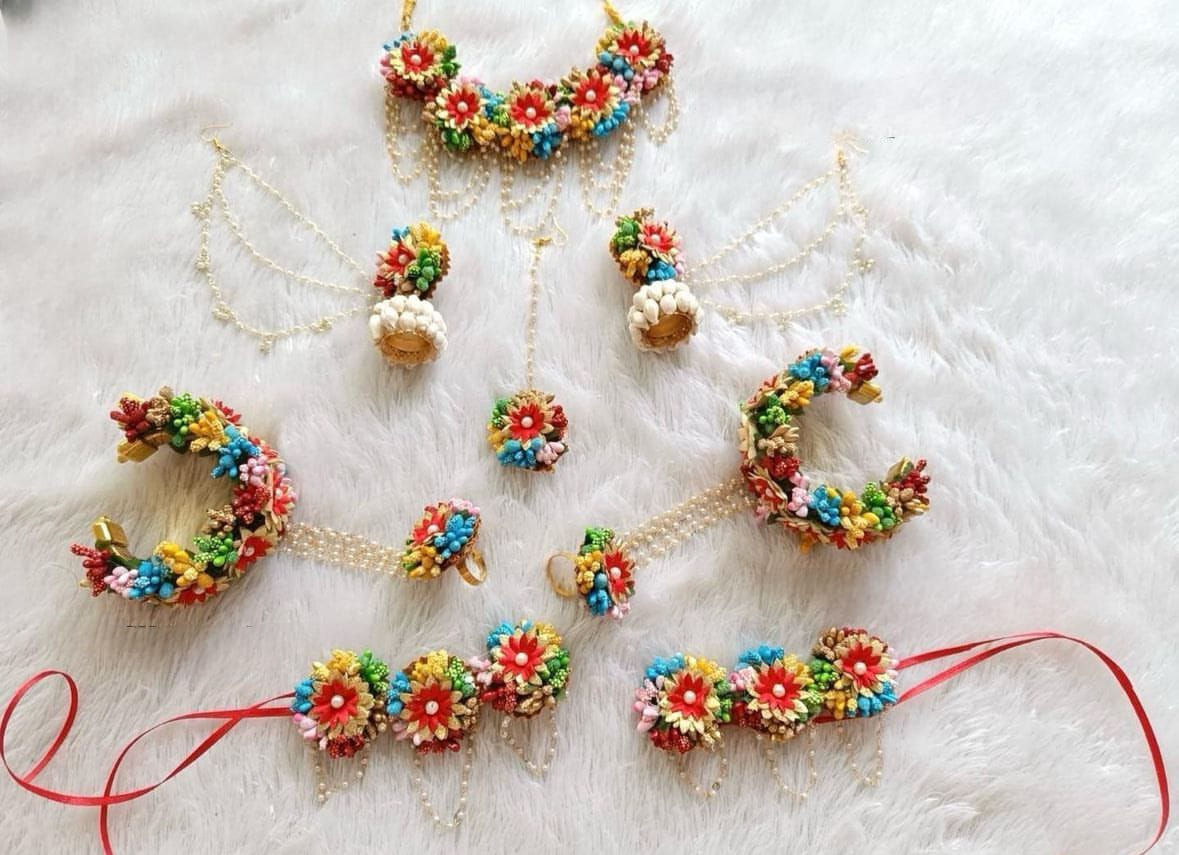 Floral Jewellery Set