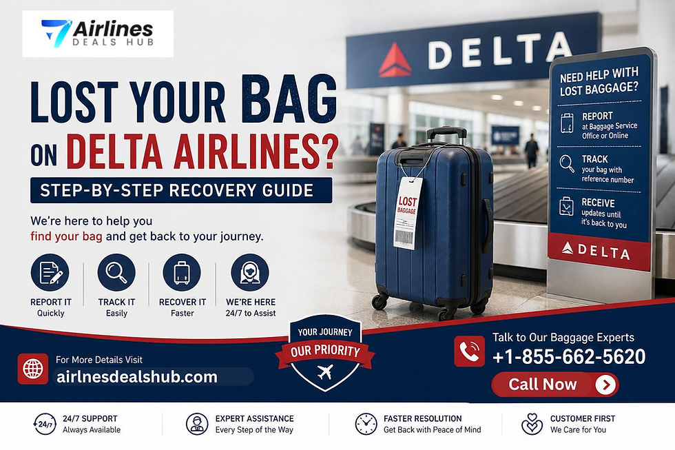 Delta Airlines Lost Baggage policy